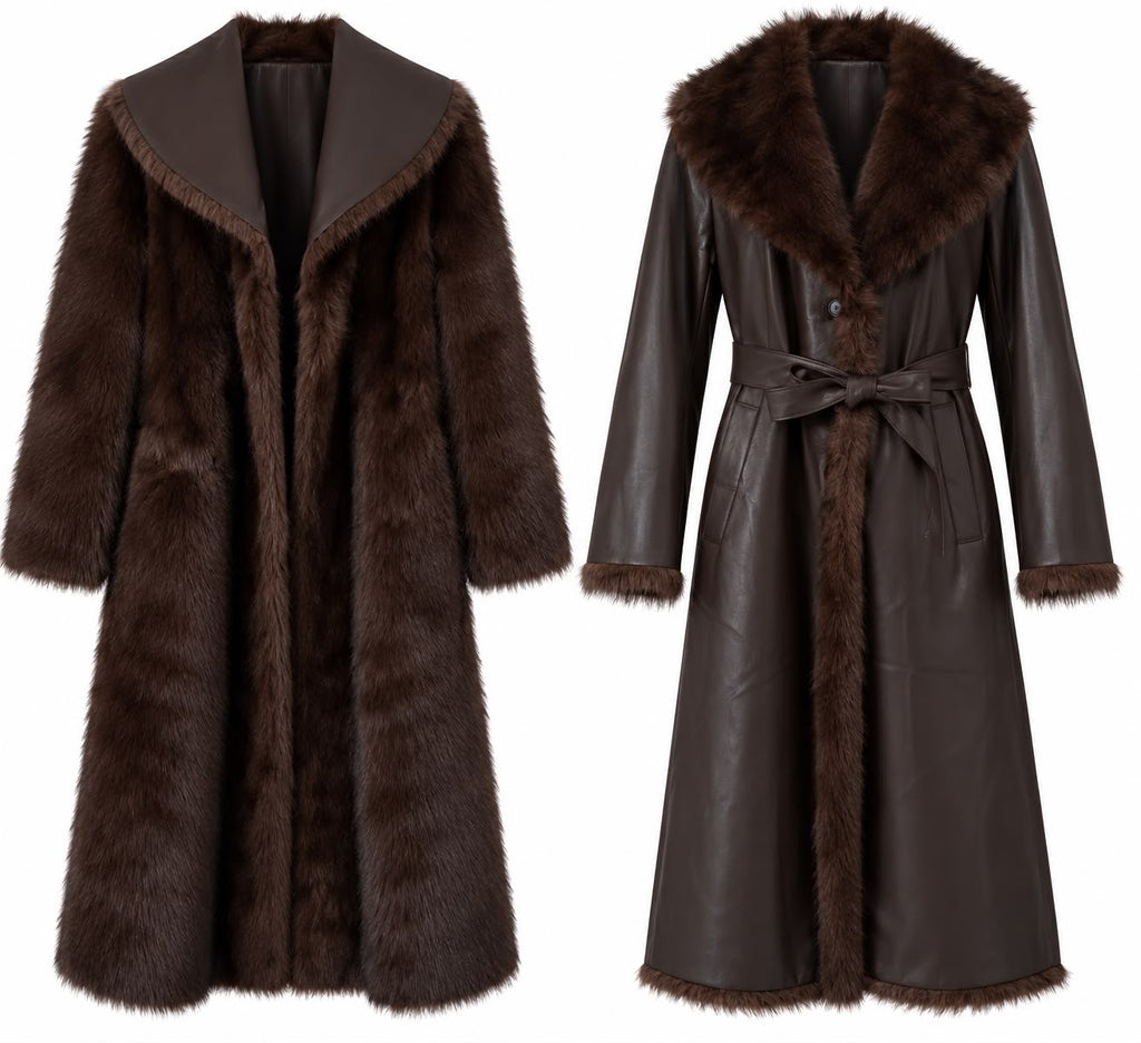 Reversible Fur Coat