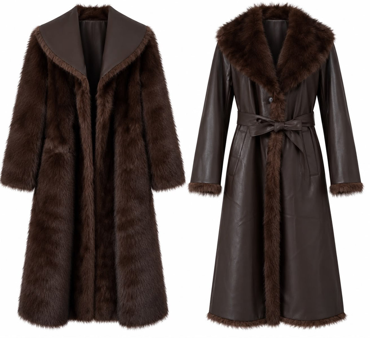 Reversible Fur Coat